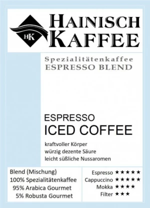 Iced Coffee Espresso Kaffee (500g - Kaffeebohnen)