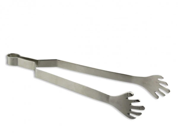 Kohlenzange Nickel Hand