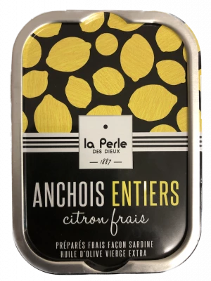 "La Perle"-Anchovis mit frischer Zitrone