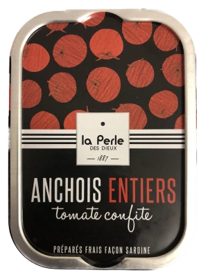 "La Perle"-Anchovis mit Tomatenconfit