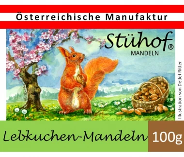 Lebkuchen-Mandeln