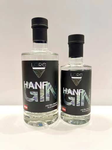LoRe HanfGin mit Mühlviertler Bio-Hanf