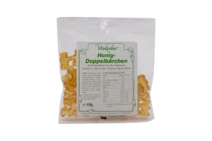Minkenhus Honig-Doppelbärchen 100g