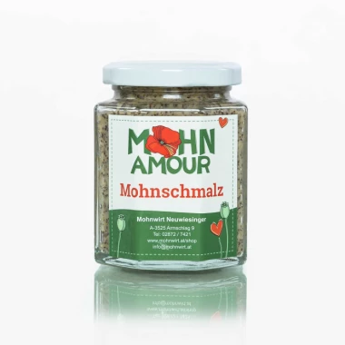 Mohn- Grammelschmalz 180g