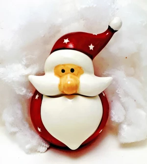 Nikolaus Noelle - Pralinen in Porzellan Weihnachtsmann