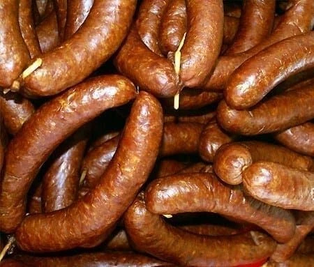 Oberkrainer Oster Selchwürste (4 Stück ca. 650 g)