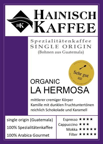 Organic La Hermosa (250g) ganze Bohne