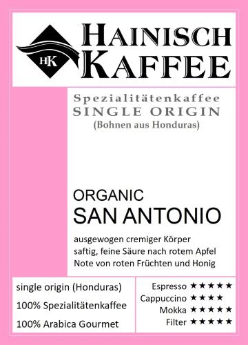 Organic San Antonio (250g) gemahlen für Siebträger