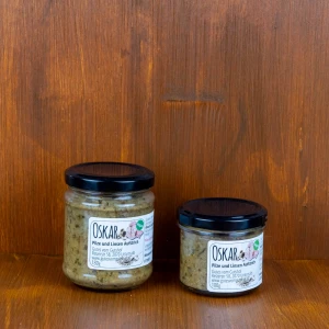 „Oskar“, veganer Edelpilz-Linsen Aufstrich