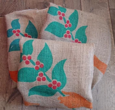 Sackhüpf-Set (3 Stück Kaffeesäcke für Kinder bis ca. 130cm Körpergröße)