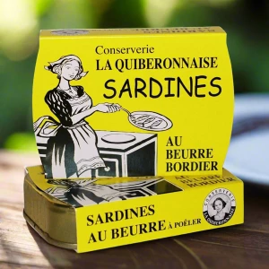 Sardinen mit Bordier Butter zum Braten 115 g