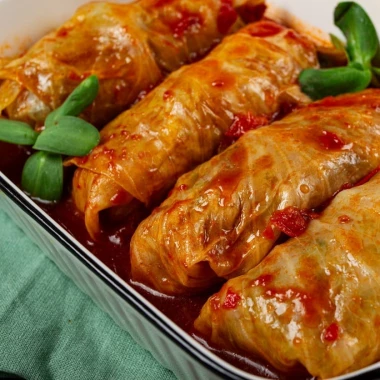 Sarma Kraut-Rouladen mit Sauce