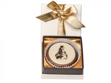 Sissi - Orangen Marzipan Mini Schokoladentörtchen
