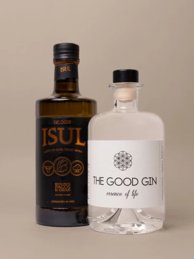 The Good Gin Organic trifft Isul Olivenöl Bio