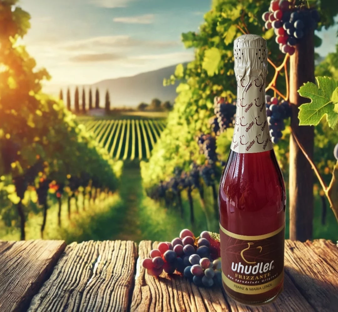 Uhudler Frizzante rot trocken