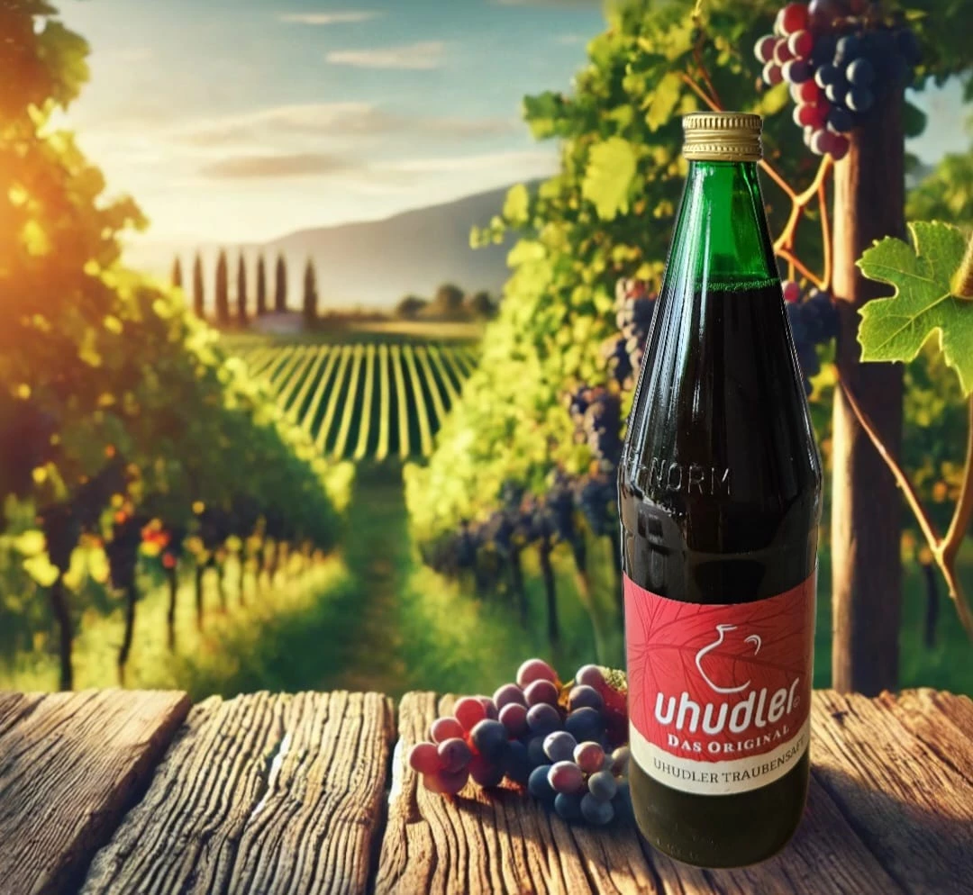 Uhudler Traubensaft, naturtrüb