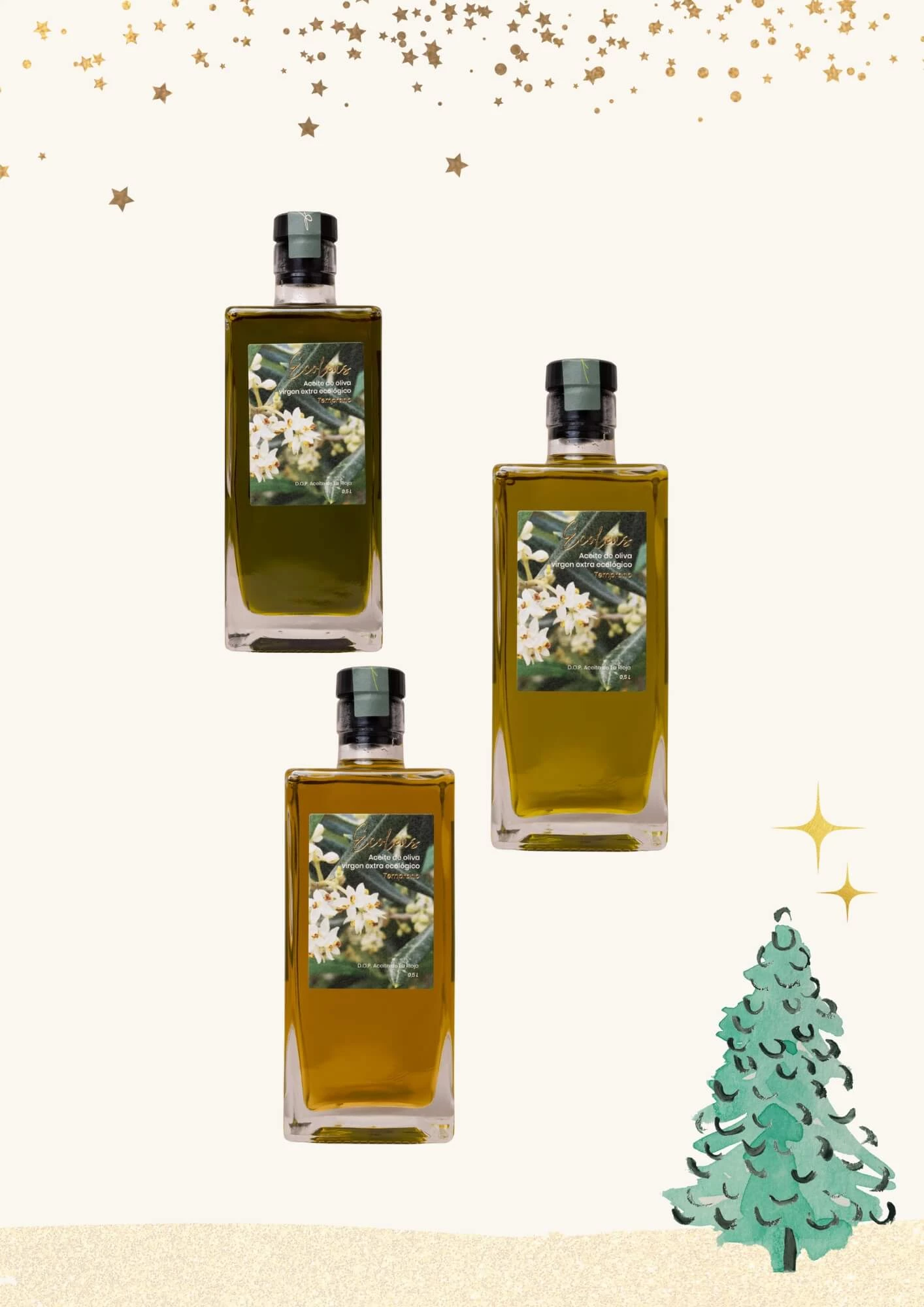 Weihnachten – Limited Edition – unsere Temprano-Olivenöle
