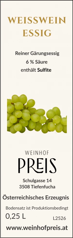 Weissweinessig
