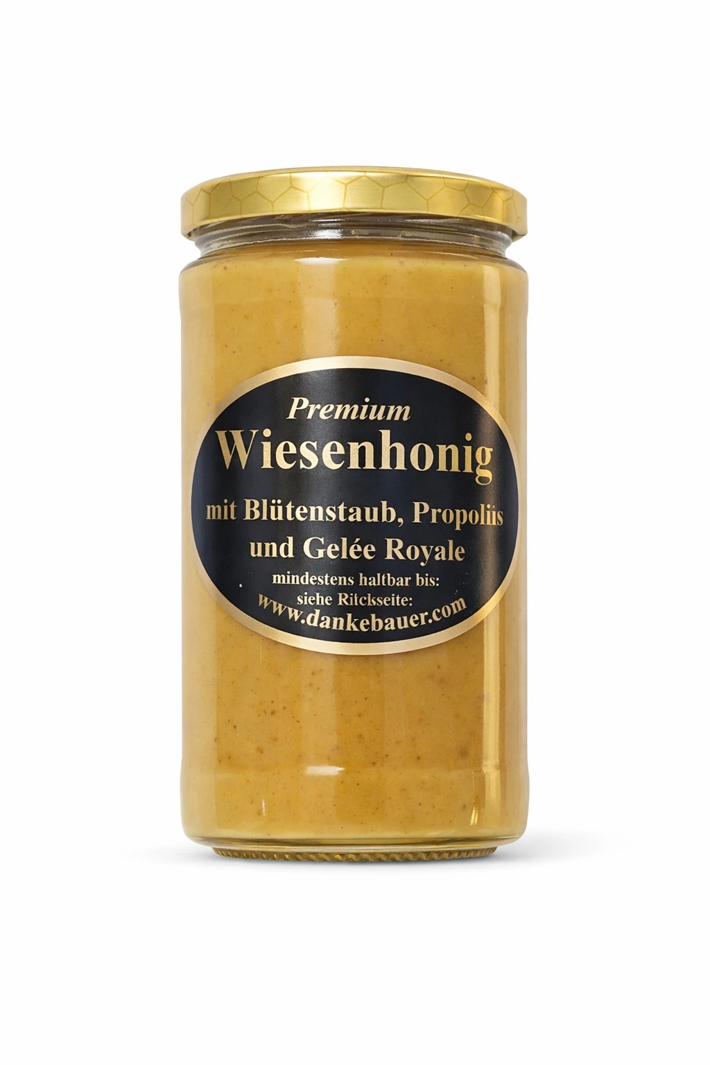 Wiesenhonig mit Gelée Royal 420g (Blütenstaub, Propolis und Gelée Royale) 
