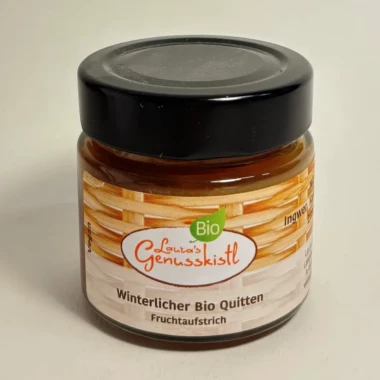 Winterlicher Bio Quitten Fruchtaufstrich (200g)