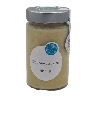 Zitronensalzpaste